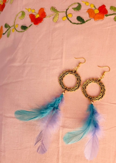 Homelymess Jasmine Aura Dreamcatcher Earrings