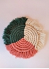 HomelyMess Shades Of Happiness Macrame Coasters