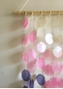 Homelymess As Cute As A Button capiz shell windchime