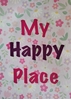 Homelymess MyHappyPlace Canvas Tapestry