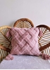 HomelyMess Pink Pixie Dust Boho Cushion Cover