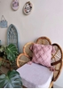 HomelyMess Pink Pixie Dust Boho Cushion Cover